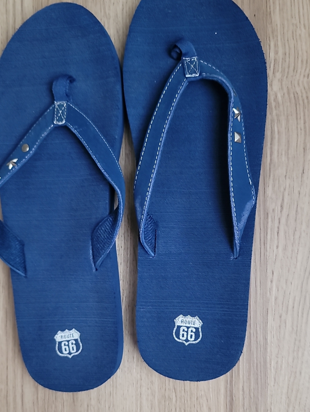 Route 66 Royal Blue Flip Flop Sandals